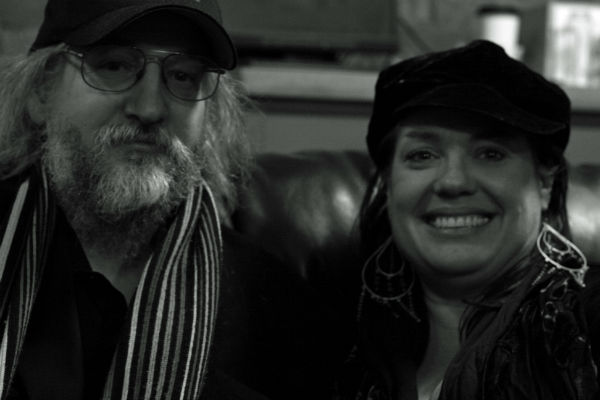 All smiles afterwards: Playwright Dwayne Yancey and director Cheryl Snodgrass.