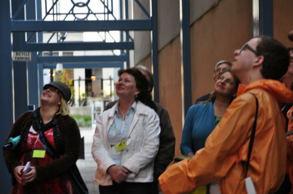 They're laughing! That's good.