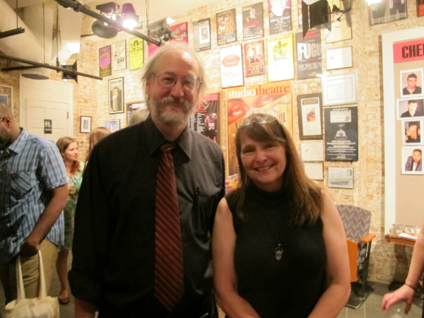 That's me with Rose Bonczek, the director.