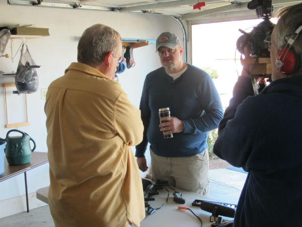 Chad Snyder, who suited up as a goldfish in our film last year, returns this year as an unhappy yard sale customer.