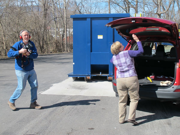 Martha Boswell tries to get rid of the bike.