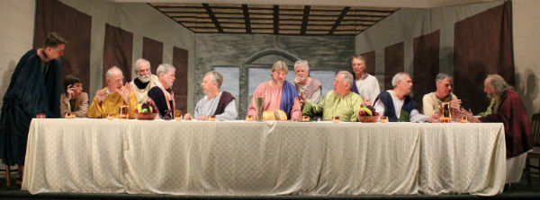 "The Last Supper" at Fincastle United Methodist Church, 2014.