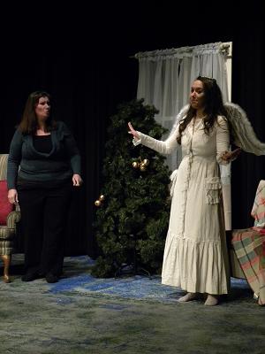 The angel with Debbie, played by Georgia Weiman.