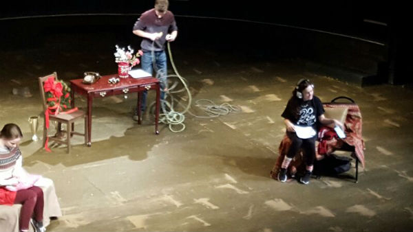 Wires that hook together.