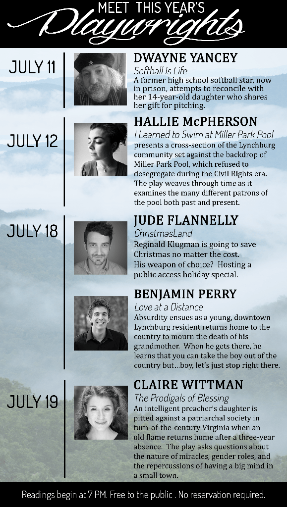 Poster for the whole reading series.