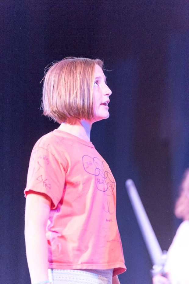 The daughter wants the story told her way.