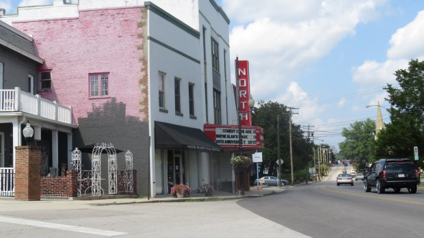 The theatre in Danville, Virginia.