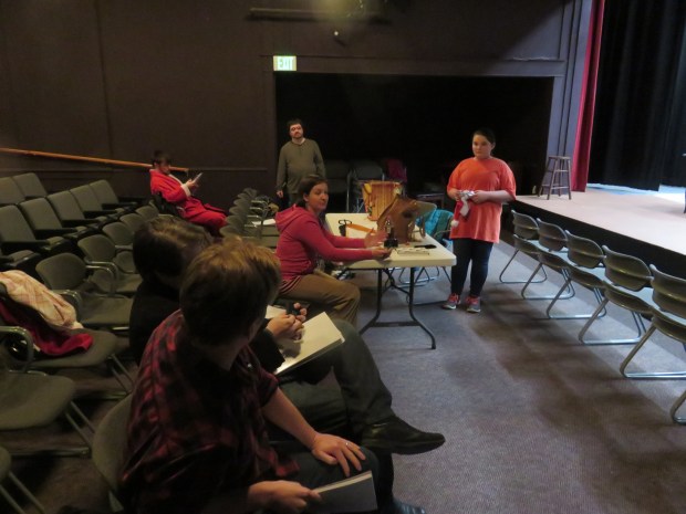 Director Linsee Lewis at the helm.