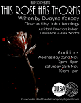 audition poster